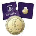 2023 AFL Fremantle Dockers $1 Uncirculated Coin RAM Carded