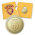 2023 AFL Brisbane Lions $1 Uncirculated Coin RAM Carded