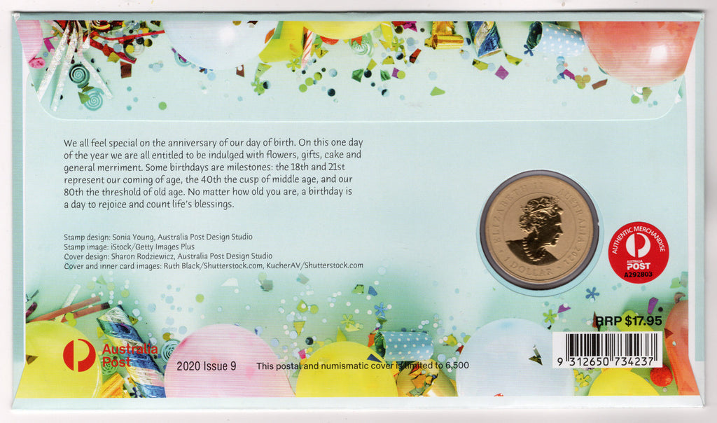 PNC - 2021 $1 Coloured Happy Birthday