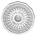 1977 Silver Jubilee Australian 50 Cent Coin Circulated