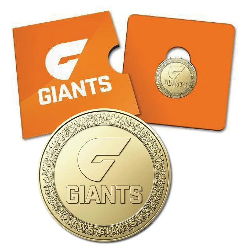 2023 AFL GWS Giants $1 Uncirculated Coin RAM Carded