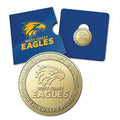 2023 AFL West Coast Eagle $1 Uncirculated Coin RAM Carded