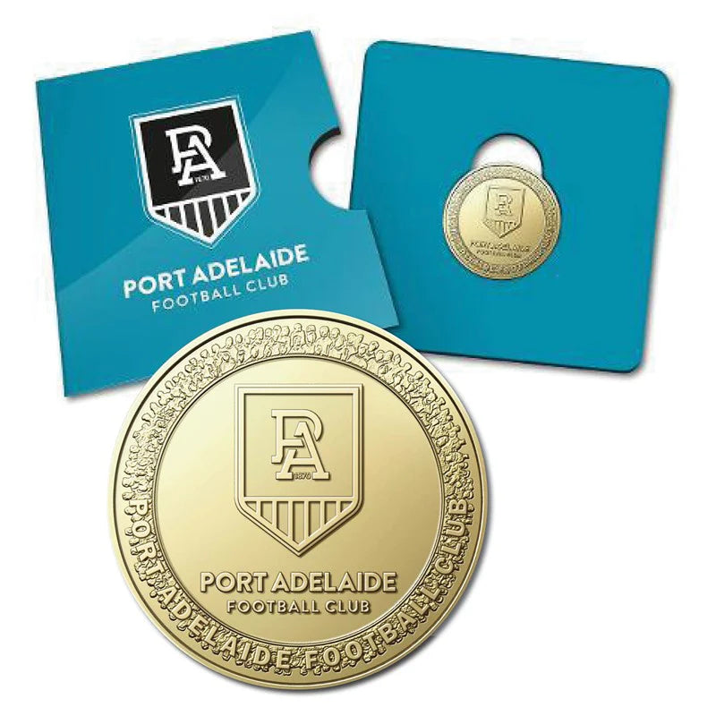 2023 AFL Port Adelaide Power $1 Uncirculated Coin RAM Carded