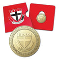 2023 AFL St Kilda Saints $1 Uncirculated Coin RAM Carded