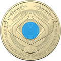 UNC 2022 75th Anniversary of Peacekeeping $2 Coloured Coin