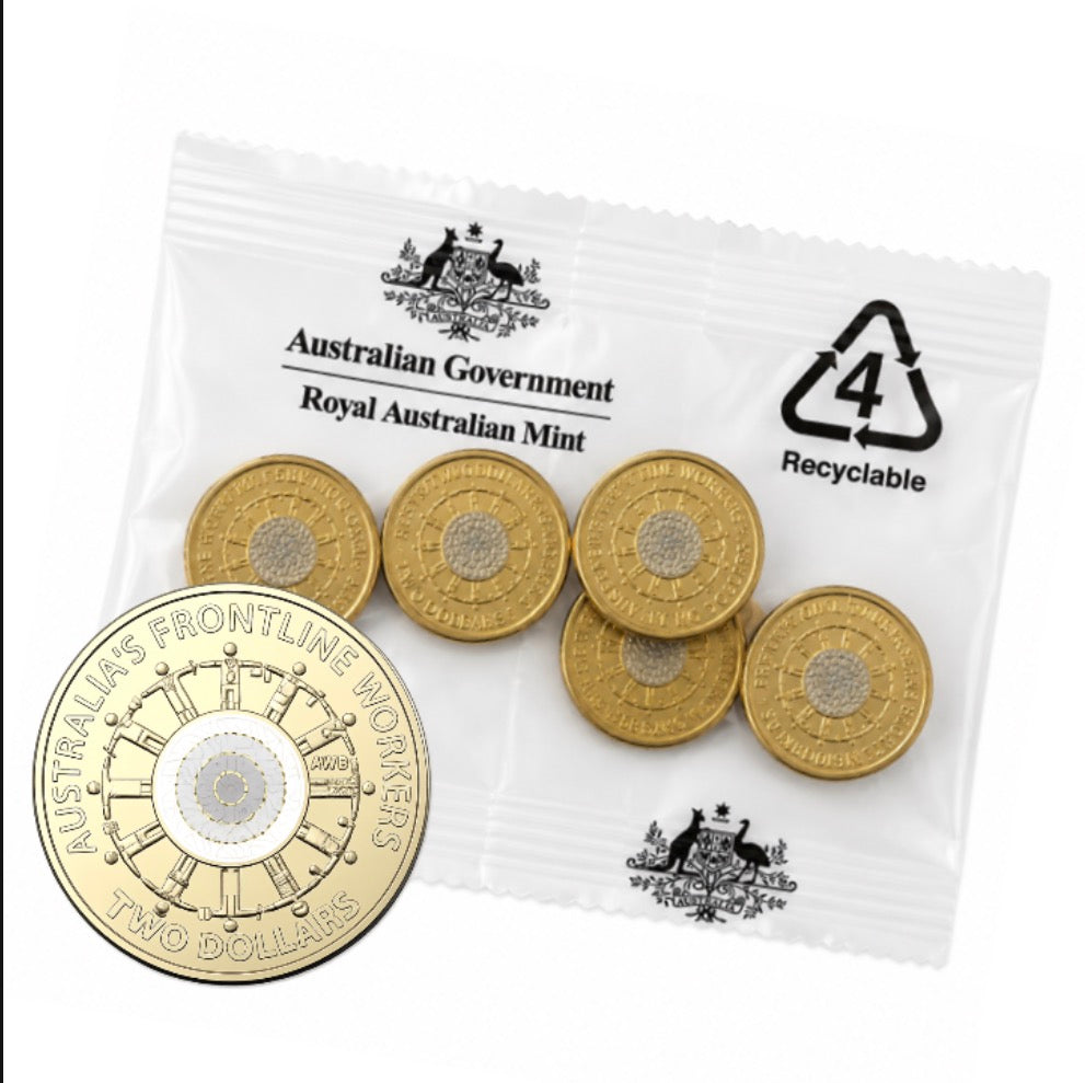 2022 Frontline Workers $2 RAM Bag (5 coins)