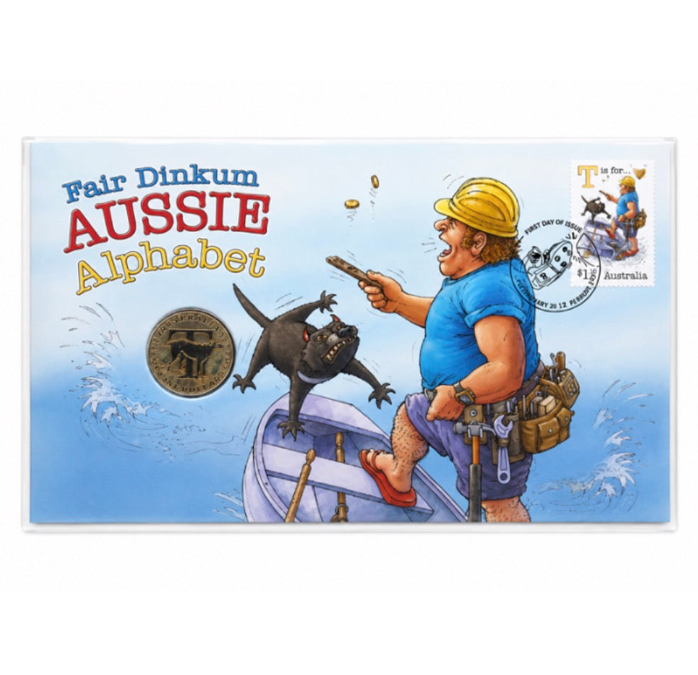 PNC - 2016 $1 Fair Dinkum Aussie Alphabet (Mintage: 7,500)