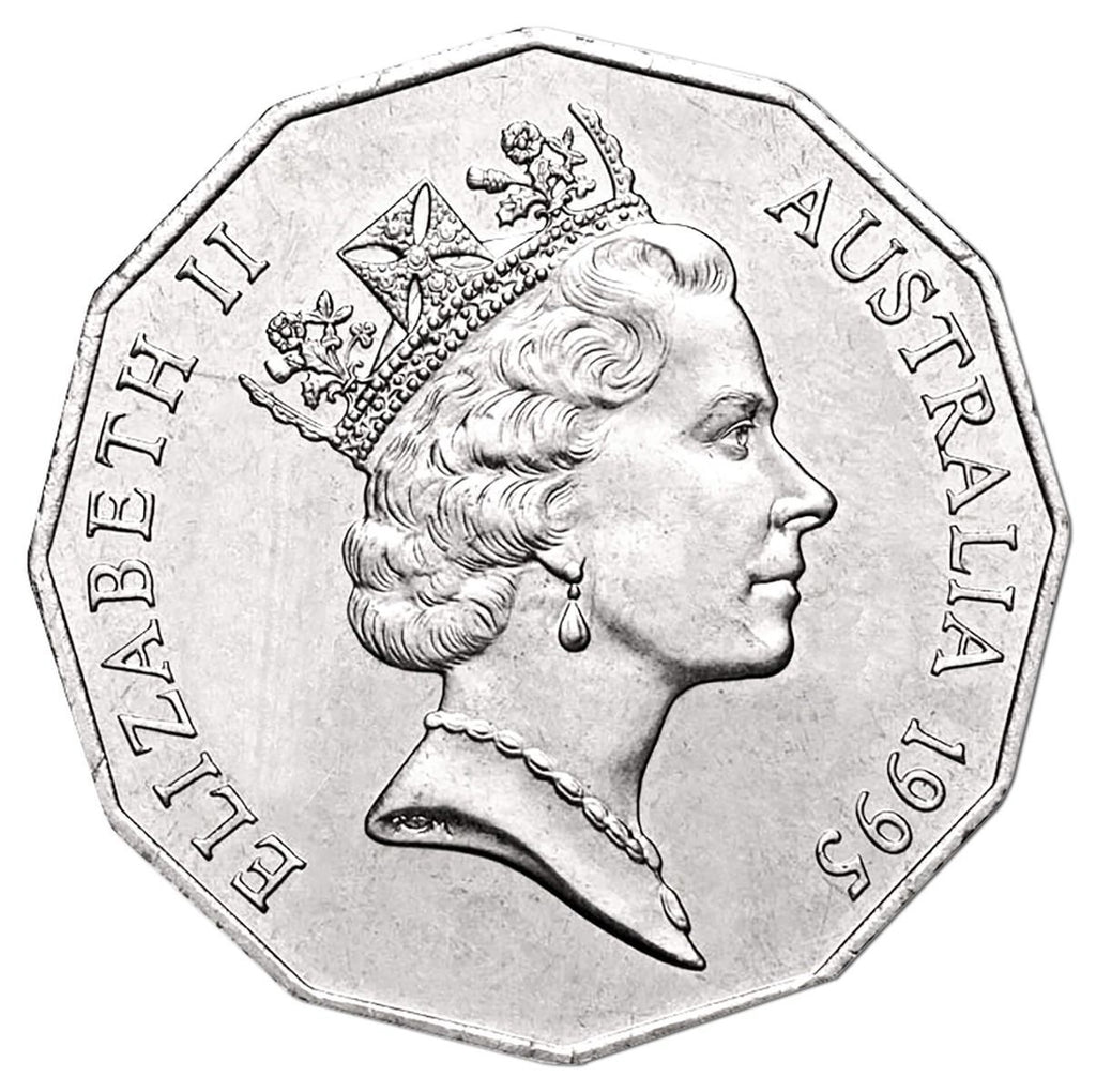 1995 Weary Dunlop Australian 50 Cent Coin Circulated