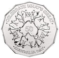 2010 Celebrate What’s Great Australian 50 Cent Coin Circulated