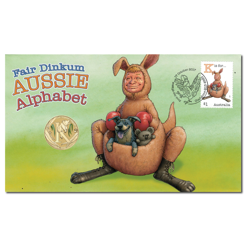 PNC - 2017 Fair Dinkum Aussie Alphabet Kangaroo $1 Coin