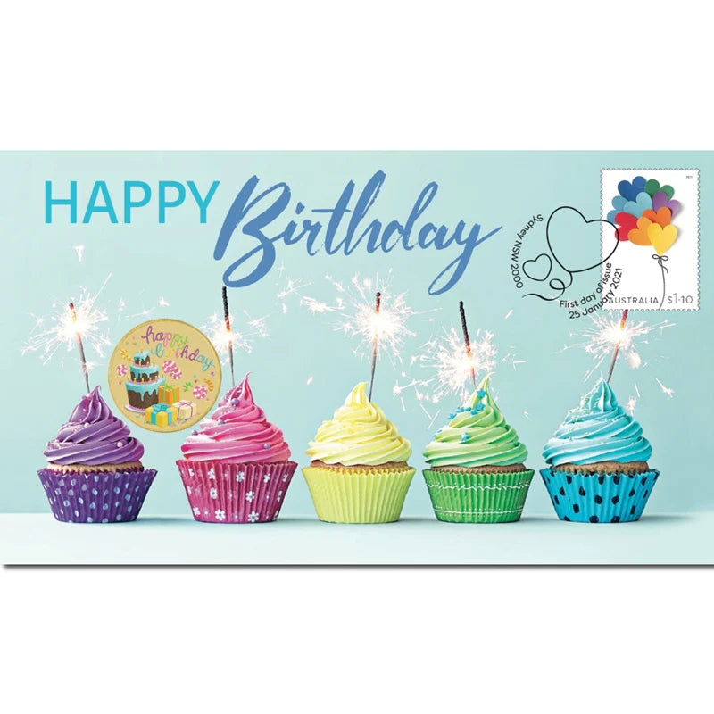 PNC - 2021 $1 Coloured Happy Birthday